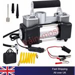 Heavy Duty 12V Electric Car Tyre Inflator 150PSI Portable Air Compressor Pump UK