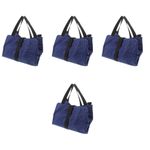 Multifunctional Blue Tool Bag Oxford Cloth Durable Tool Kit Organizer