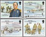 UK Areas Antarctica 140-143 mint never hinged mnh 1987 Robert Falcon scott