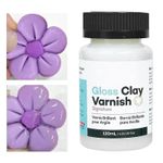 50ml 100ml Gloss Varnish for Air Dry Clay High Gloss Glaze Sealer Long Lasting