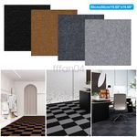 4-20pcs Carpet Tiles 50x50cm Carpet Floor Tiles Non-Slip Flooring Rugs for Home