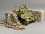 Diorama Walls Toy Soldier 1/30 suits King & Country Britains WW2 Napoleonic
