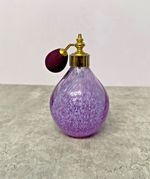 Caithness Glass Purple Perfume Atomiser – Scottish Art Glass Vanity Bottle