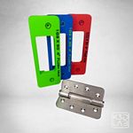 Radius Door Hinge Router Template Jig 102x30 Rounded Hinge