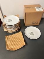 Costa Coffee Saucers Primo 4 Pack Bean Design With Costa Branding Under New