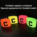 CAPTAINS ARMBAND - PRECISION CAPTAIN ARM BAND ADULTS & KIDS - FOOTBALL HOCKEY