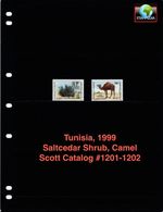 $3.35 Scott Value - 1999 TUNISIA Camel Shrub North African scarcer CV MNH NH UMM