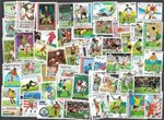 FOOTBALL  200 ALL DIFFERENT STAMPS COLLECTION                 26/4/25