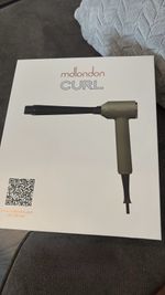 mdlondon CURL Hair Curling Wand  4-in-1 Curler with 10mm 25mm 32mm Barrels case