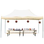 TOOLPORT 3x4,5 m Pop up Gazebo without sides steel 30mm ECONOMY 100% waterproof 