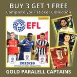 EFL 2026 Panini GOLD Parallel Stickers - 2025/26 Championship Captains