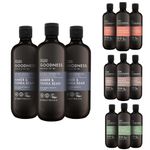 Baylis & Harding Goodness Men's Natural Shower Gel, 500 ml Pack Of 3