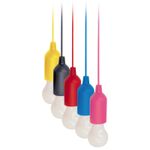 Battery Powered LED Light Bulb 50 Lumens Sheds Tents Cupboards Pack of 5