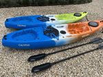 Calypso Sport Islander 2 Perfect Condition Sit-on Kayaks Oars And Seats Included