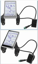 LCD Meter 5 Pin 24V 36V 48V 60V Bicycle Motor Controller Display  Bikes