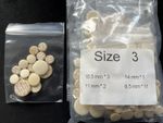 17 pc MyPads Pad Set Bb Clarinet Cup sizes 15.5mm 14mm 11mm 8.5mm X 2.9mm Yamaha