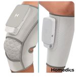 Homedics Modulair Compression Massage for Calf and Knee Recovery & Controller 