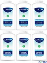 6 X Cuticura Mildly Medicated Original Body Talcum Powder 150G