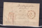 GB QV 1840 Pre Stamp Entire To Dublin Interesting Content Postal History BP16870