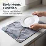Diatomaceous Earth Dish Drying Mat, Stone Drying Mat for Kitchen Counter