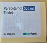 Paracetamol 500mg Effective Relief of Pain 96 Tablets Order 1 Max