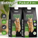 Premium Clumping Tofu Cat Litter 10L Natural Biodegradable Odour Control Free