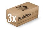 TCG bulk storage box for ALL graded cards ECO BulkBox Set of 3 x 100 slabs