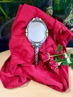 Loungefly Disney Beauty and the Beast Handheld Metal Mirror Accessory