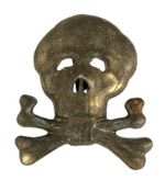 German Army metal cap badge for Reiter Regiment 13