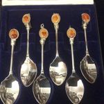 6 X Royal Spoons Silver Plate Including Dianna