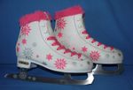 Superb Condition - SFR Snowflake Girl's Ice Figure Skates Size EU 32 / UK 13 Jnr