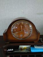 SMITHS LANGLEY 2 WESTMINSTER CHIME 8 DAY MANTLE CLOCK WORKING INSTRUCTIONS V G C