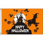 Halloween Flag 3 foot x 2 foot, choice of 3, will fly on a windsock pole