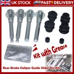 2Set For Nissan Qashqai J10 X-Trail Juke Rear Brake Caliper Guide Slider Pin Kit
