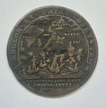 Queen 1702 Anne Bronze Vigo Medal