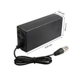 48V Electric`Bike Ebike Li-ion Battery Charger 3-pin XLR Plug 54.6V 2A 13S NEW