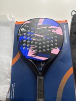 IANONI Padel Racket Carbon Fibre Surface EVA Memory Foam Core Lightweight Red