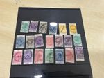 NEW ZEALAND Qv STAMP DUTY FISCAL  STAMPS to £2  20stamps ##242