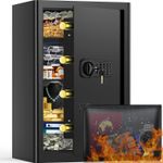 90L Large Safe Box with Document Bag & Combination Lock