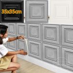 60Pc 3D Wall Panels Decoration Waterproof Wall Ceiling Tiles Cladding Wallpaper