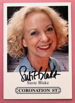 Signed colour photograph of Susie Blake who played  Bev Unwin in CS