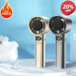 NEW Portable Handheld Fan 100 Wind Speed ​​Mini Bladeless Fan USB Rechargeable**