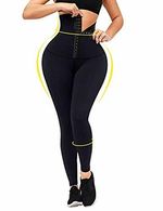 Corset Gym Leggings Women High Waisted Slimming Body Shaper Tummy Control Yoga