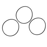 Black Rubber 151122 O-Ring 3 Pack for Big Blue Water Filter Housings 5.5in ID