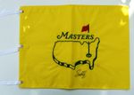 SCOTTIE SCHEFFLER PERSONALLY SIGNED UNDATED MASTERS FLAG - WORLD No. 1 PLAYER