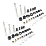 2 Rear Upper / Lower A-Arm Bushing Shaft Kit For Honda TRX650 680 Rincon 2003-22