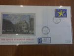 1992 Single European Market silk issue . First day Cover