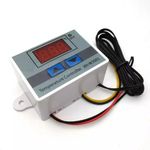 Temperature Controller Thermostat Probe Control Switch DC 12V 120W LED XH-W3001