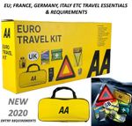 AA Euro Europe Travel Kit Car Driving Legal Entry Requirement FRANCE GERMANY +