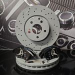 NEW Genuine Mercedes-Benz W212 E-Class AMG E200 220 250 Front Discs & Pads Kit